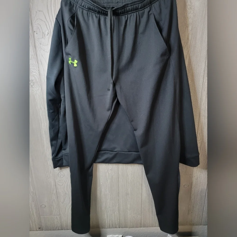 Under Armour Black and Gray Sweatpants‎